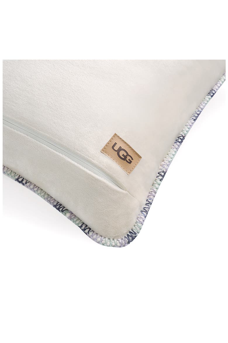 Coco Color Stitch Accent Pillow, Alternate, color, SNOW