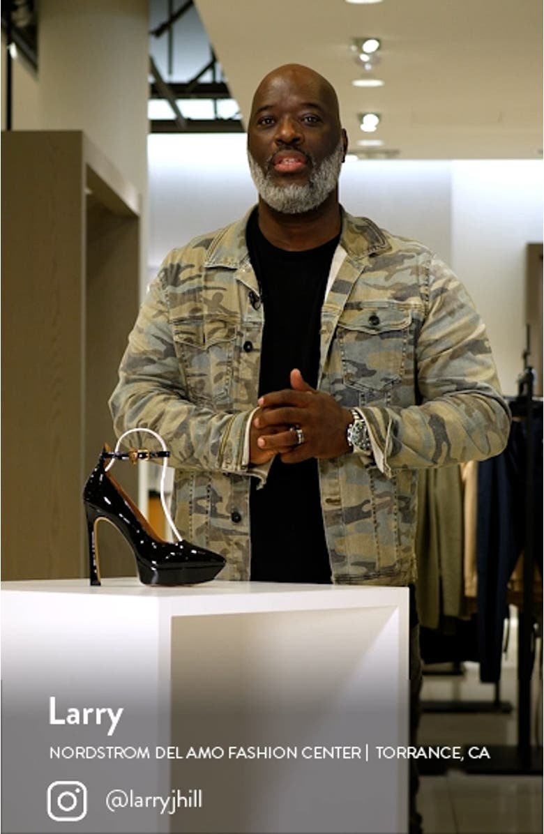 Shoreditch Platform Ankle Strap Pump, sales video thumbnail