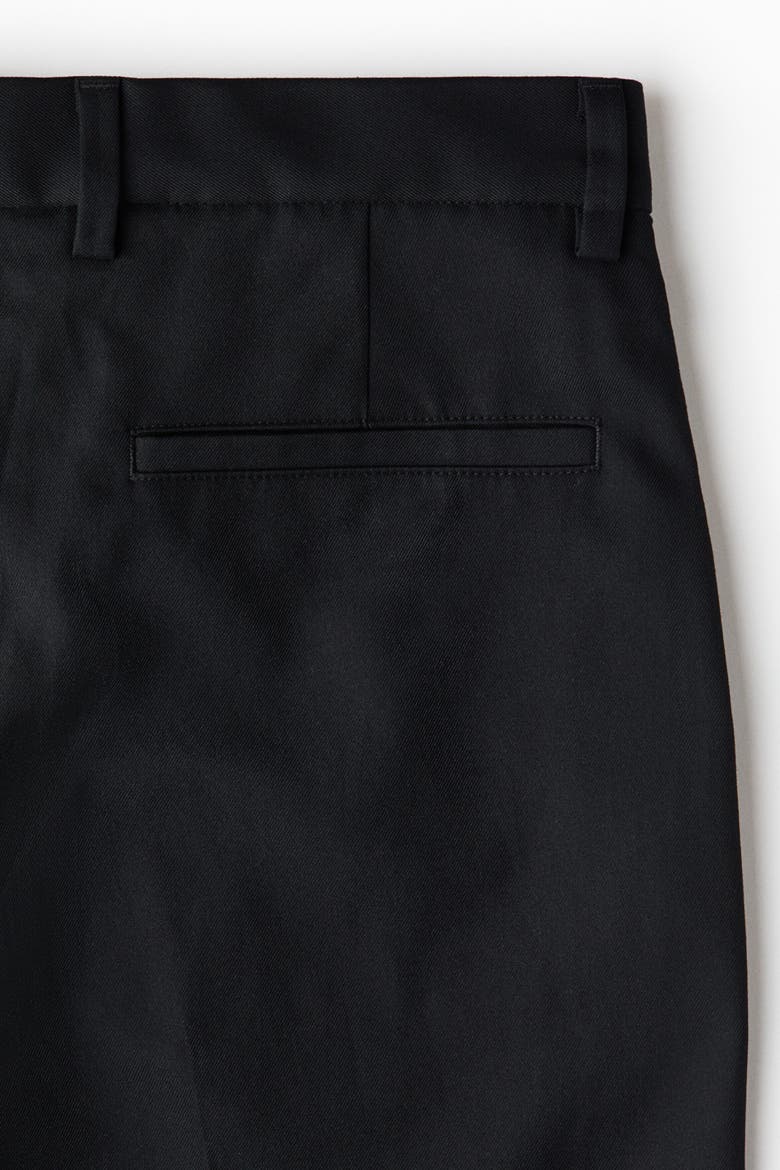 Regular-fit Tailored Pants, Alternate, color, Black