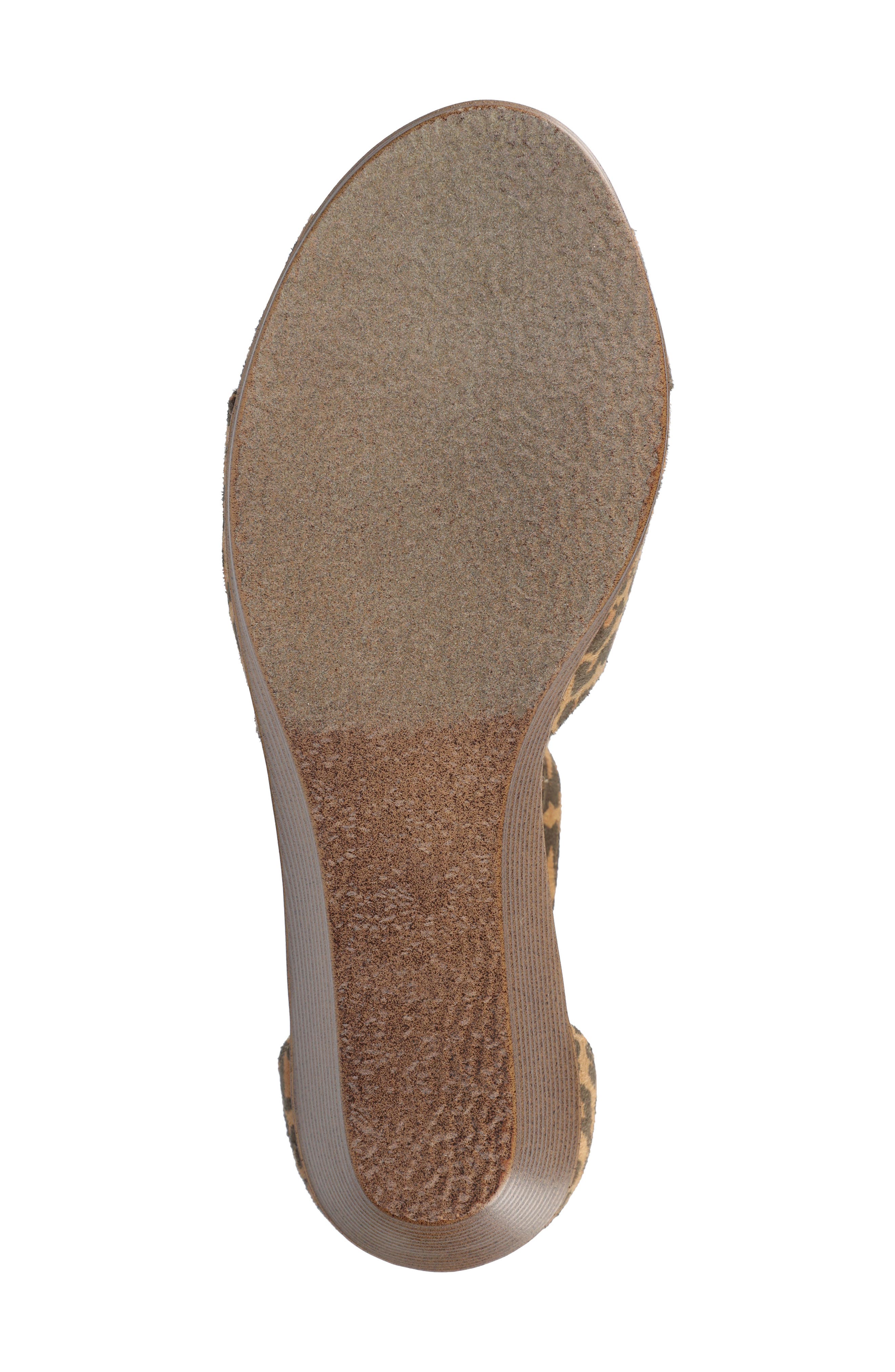 JOURNEE Kedzie Wedge Sandal, Alternate, color, LEOPARD
