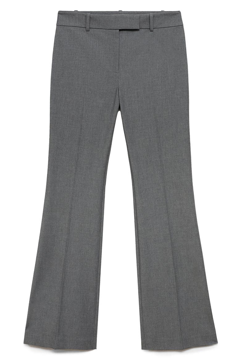 Mid Rise Flare Pants, Alternate, color, GREY