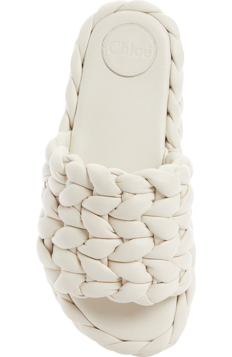 Chloé Wavy Slide Sandal, Alternate, color,