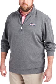 vineyard vines Big & Tall 1/4-Zip Collegiate Shep Shirt