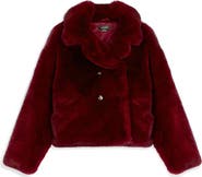 Noize Push Faux Fur Coat