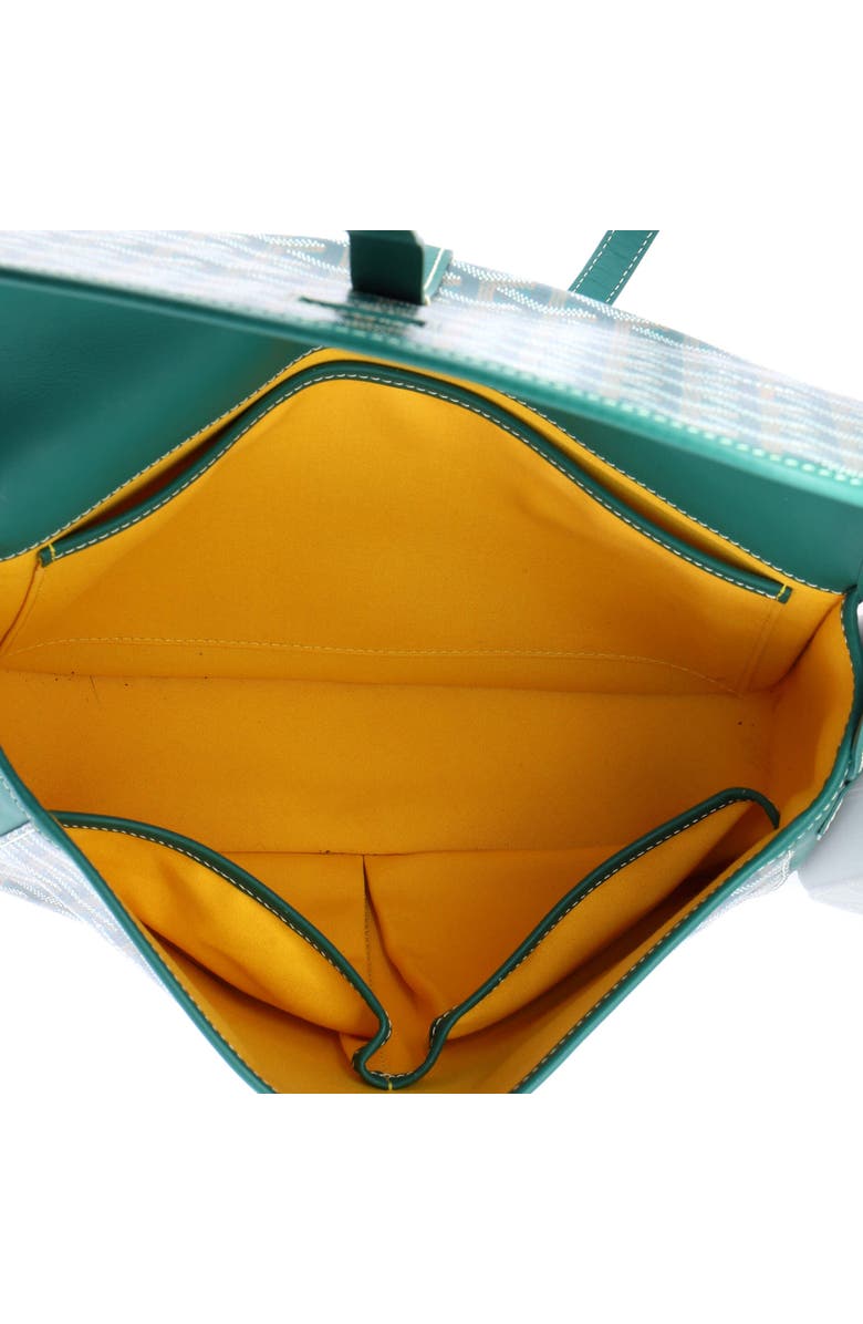 Pre-Owned Goyard Belvedere II Messenger Bag Coated Canvas MM, Alternate, color, Green