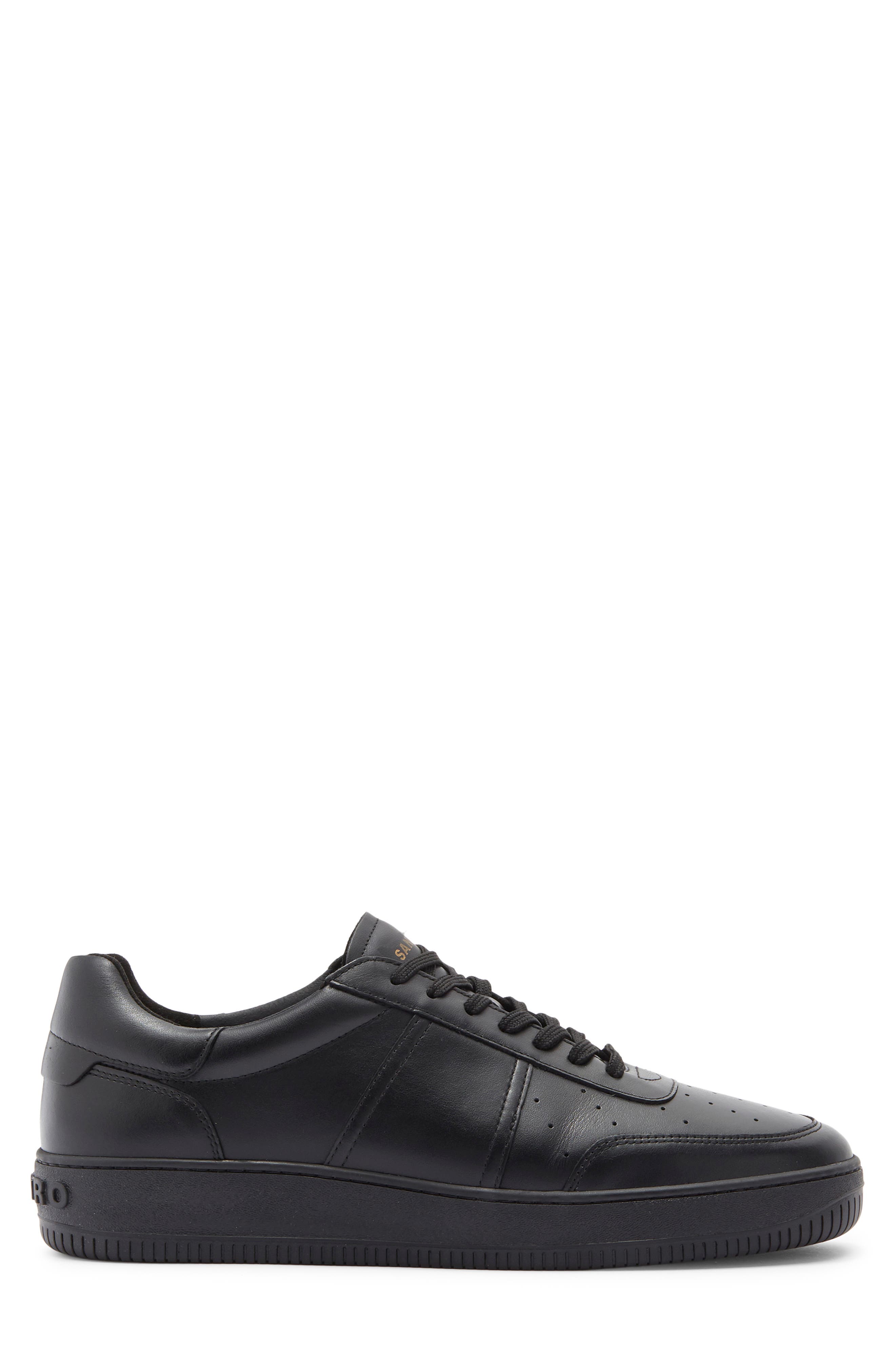 SANDRO Magic All Over Sneaker, Alternate, color, Noir