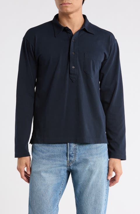 Coolhand Long Sleeve Cotton Polo