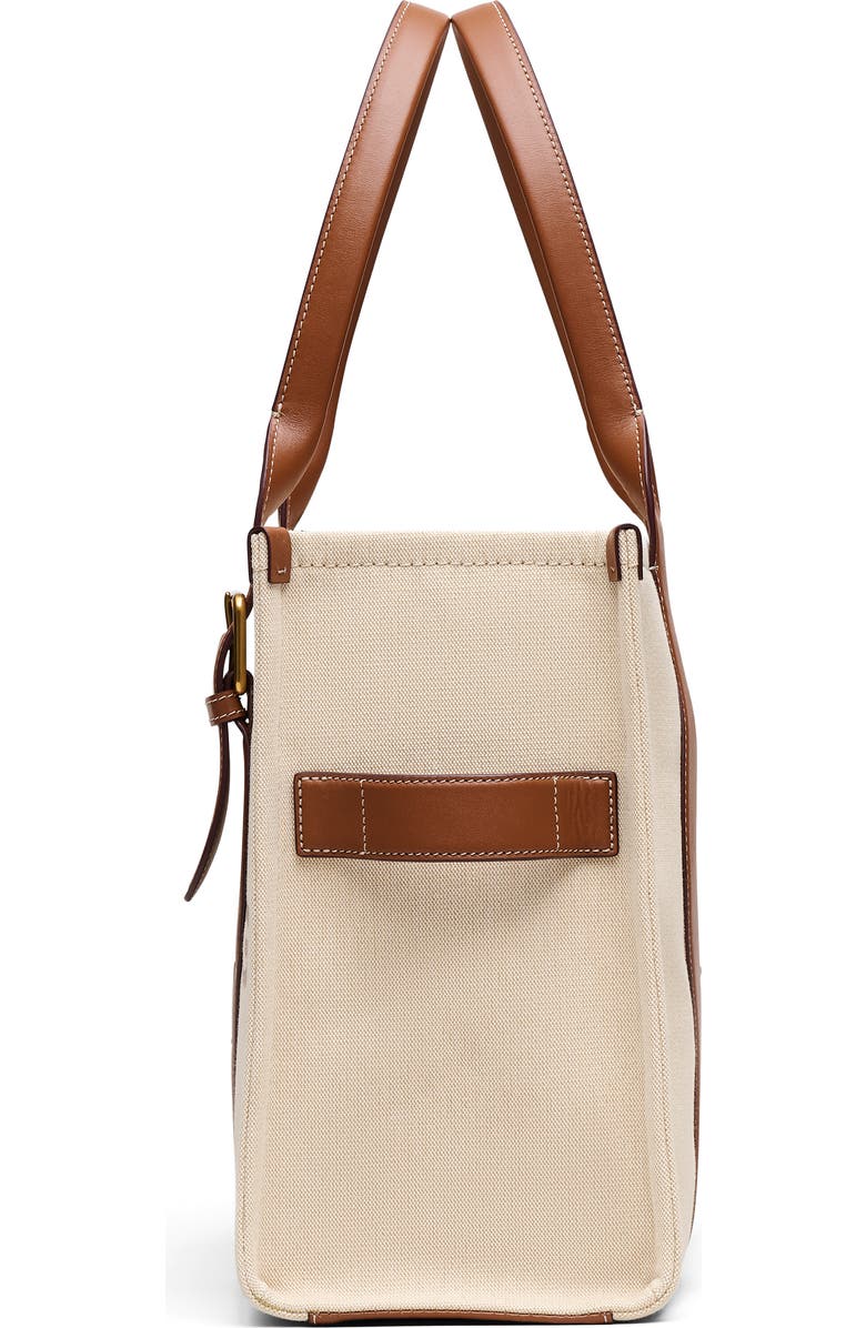Marc Jacobs The Wavy Canvas Large Tote Bag, Alternate, color, Beige/Argan Oil