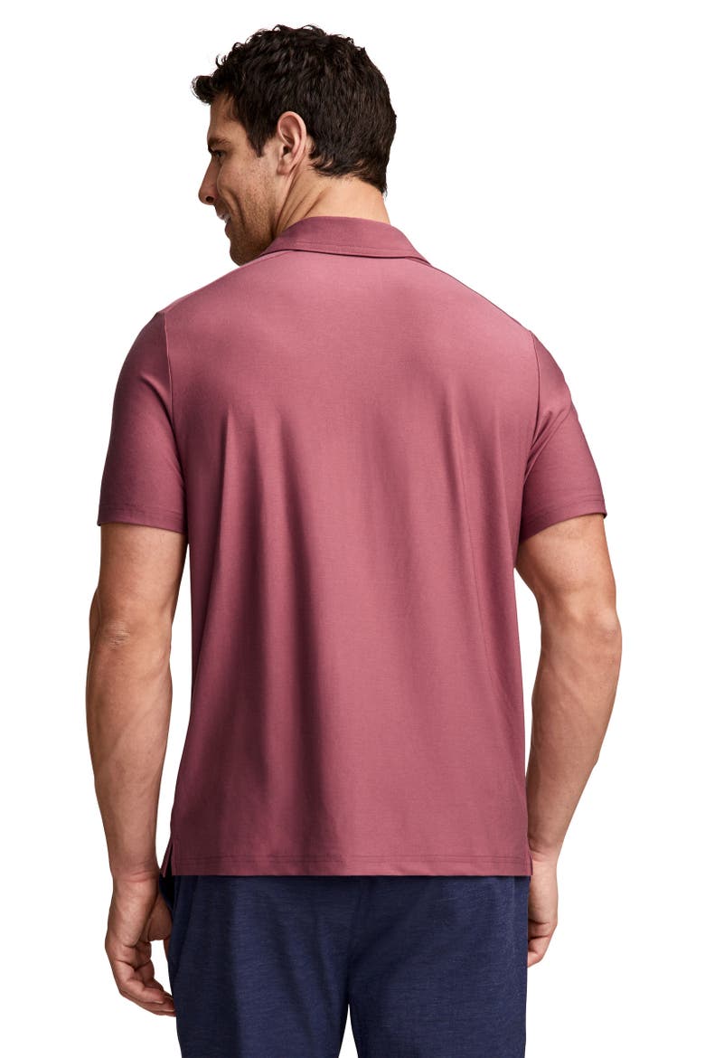 Mens EverActive Polo, Alternate, color, Dusty Mauve