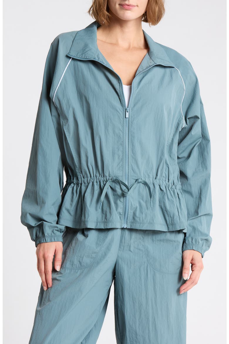 Breakaway Crinkled Jacket, Main, color, BLUE GOBLIN