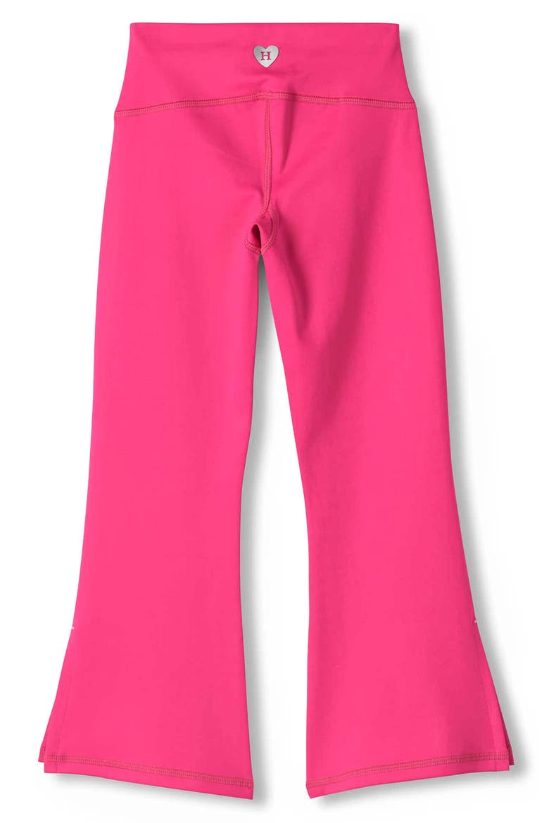 Kids' Active Flared Pants, Alternate, color, PINK YARROW