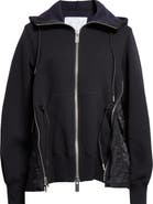 Sacai MA-1 Side Gusset Sponge Hoodie
