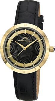 PORSAMO BLEU Monroe Leather Strap Watch