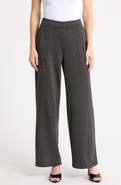 MAX STUDIO Stripe Wide Leg Ponte Pants