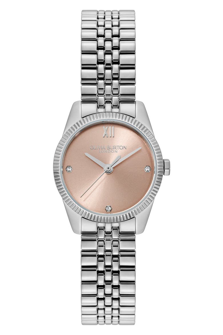 Highbury Quartz Bracelet Watch, 25mm, Main, color, TAUPE