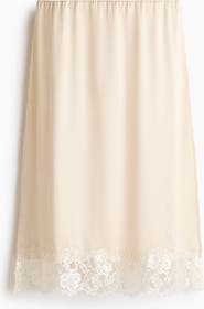 H&M Lace-trimmed Skirt