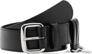 MANGO Starring Hailey Bieber Loops Leather Belt
