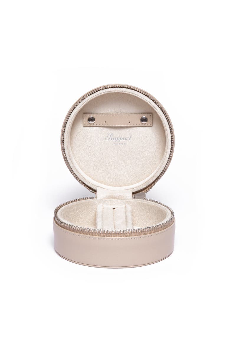 Rapport London TRAVEL JEWELLERY CASE, Main, color, Beige