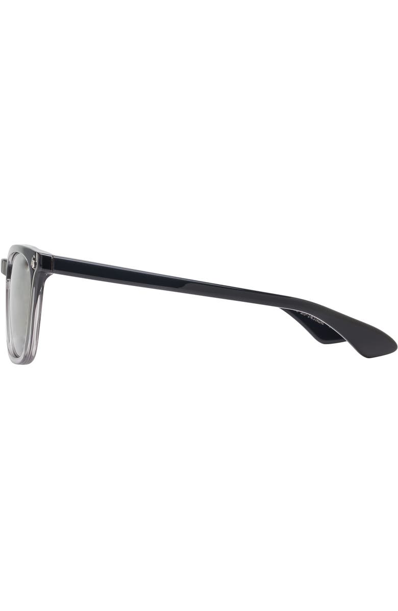 AO Eyewear Alden 53mm Square Nylon Non Polarized, Alternate, color, Black Smoke - Gnn-P