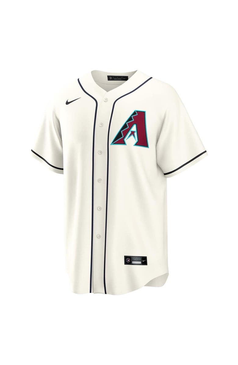 Nike Men's Nike Eugenio Suárez Cream Arizona Diamondbacks Home Replica Jersey, Alternate, color,