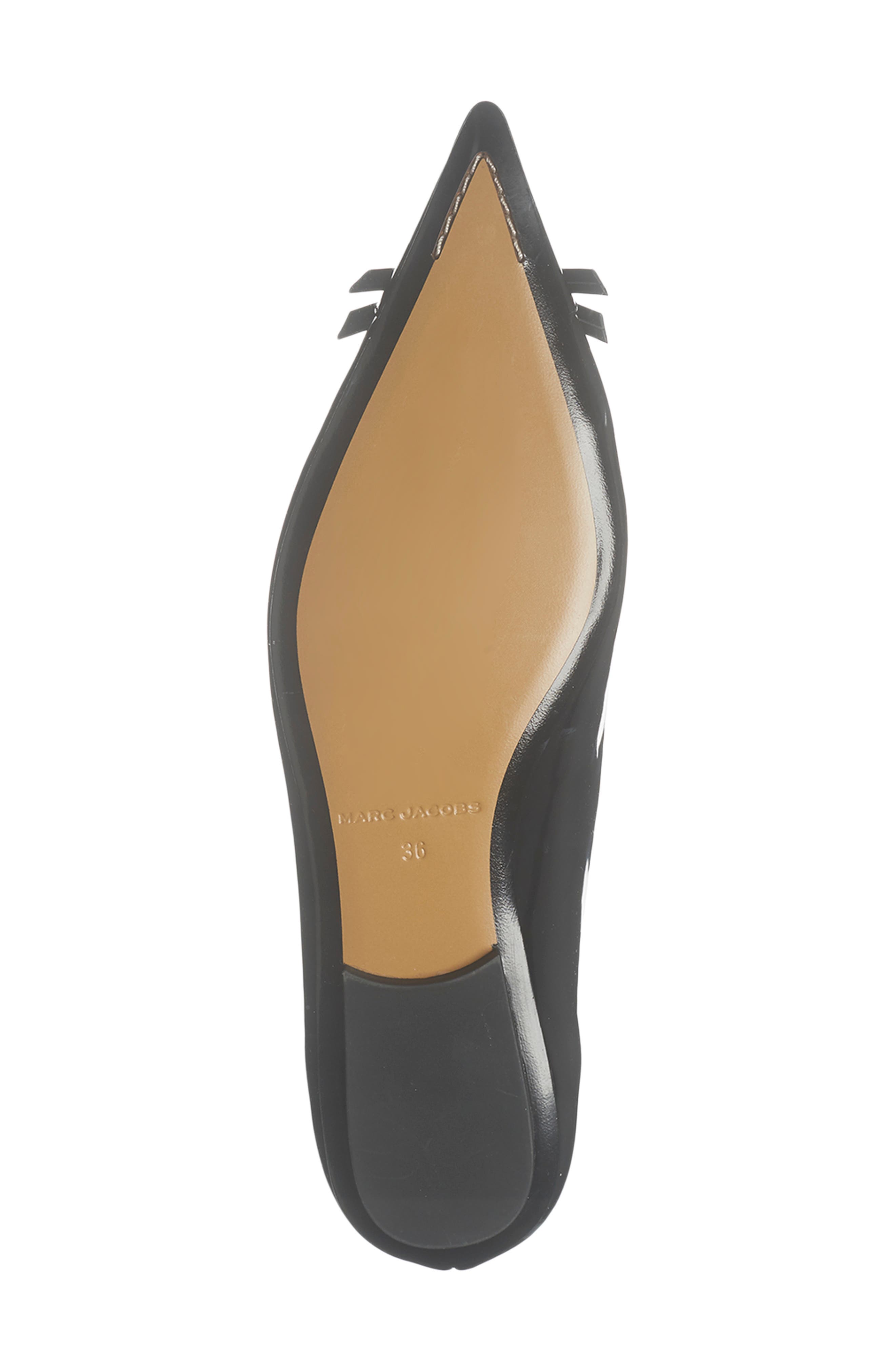 The Kiki Ballet Flat, Alternate, color, BLACK