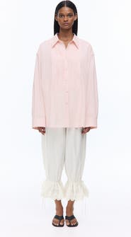 H&M Bib-front Poplin Shirt