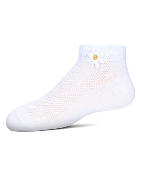 Kid's Welt Applique Anklet Socks (Toddler & Big Kid)