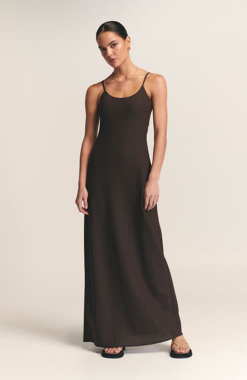 St Mrlo Myrtle Slip Dress In Brown