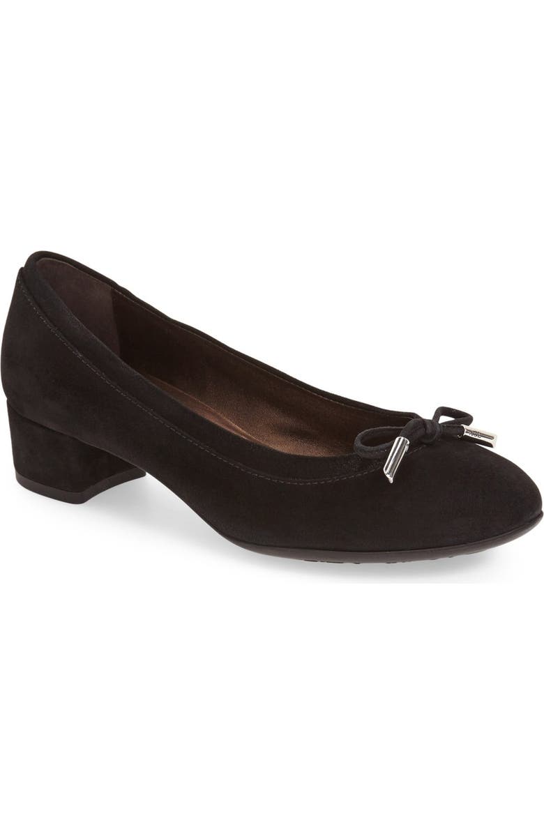 AGL 'Kristin' Block Heel Pump, Main, color,