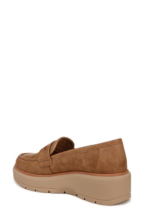 Dr. Scholl's Nice Day Max Wedge Platform Penny Loafer In Brown