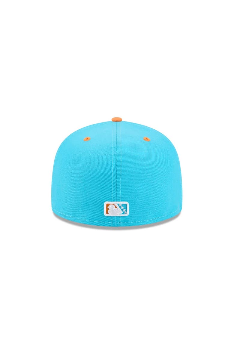 Men's New Era  Blue Sugar Land Space Cowboys Theme Nights 59FIFTY Fitted Hat, Alternate, color, Blue