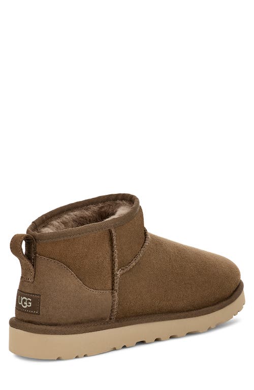 Ugg Classic Ultra Mini Hickory Boot In Brown