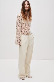 H&M Denim Pull-on Trousers