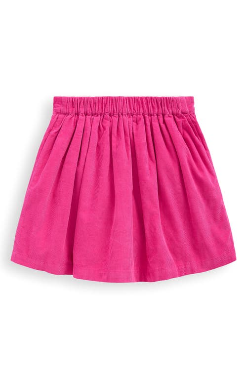 Mini Boden Kids' Corduroy Flower Pocket Skirt In Pink