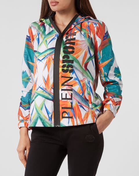 Nylon K-Way Flowers Women