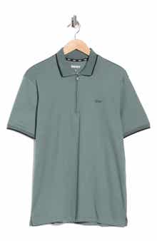 DKNY SPORTSWEAR Zip Polo