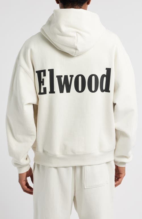 ELWOOD ELWOOD TRADEMARK LOGO HEAVYWEIGHT HOODIE