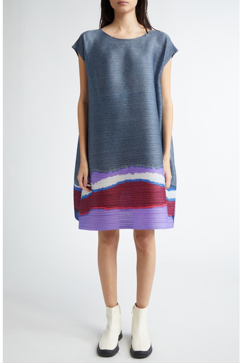 PLEATS PLEASE GRAINY COLORS 4 美品 Pleats Please by Issey Miyake