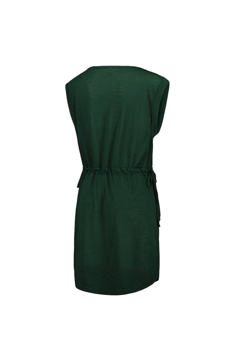 G-III 4HER BY CARL BANKS Women's G-III 4Her by Carl Banks Green Michigan State Spartans GOAT Swimsuit Cover-Up Dress, Alternate, color, Green