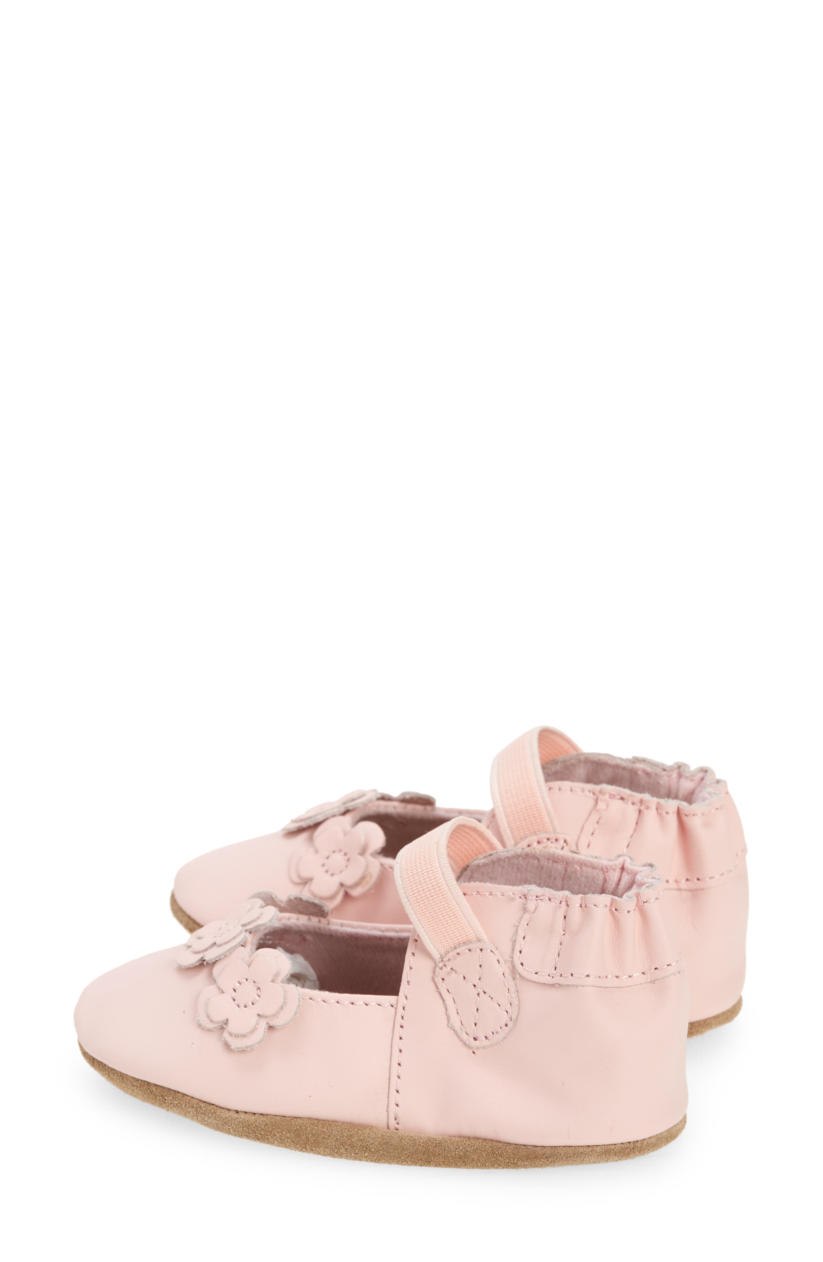 Robeez<sup>®</sup> Brianna Crib Shoe, Alternate, color, Light Pink