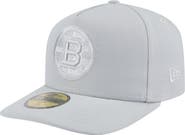 New Era Men's New Era Gray Boston Bruins Color Pack A-Frame 59FIFTY Fitted Hat