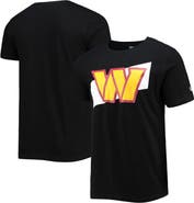 New Era Men's New Era Black Washington Commanders T-Shirt