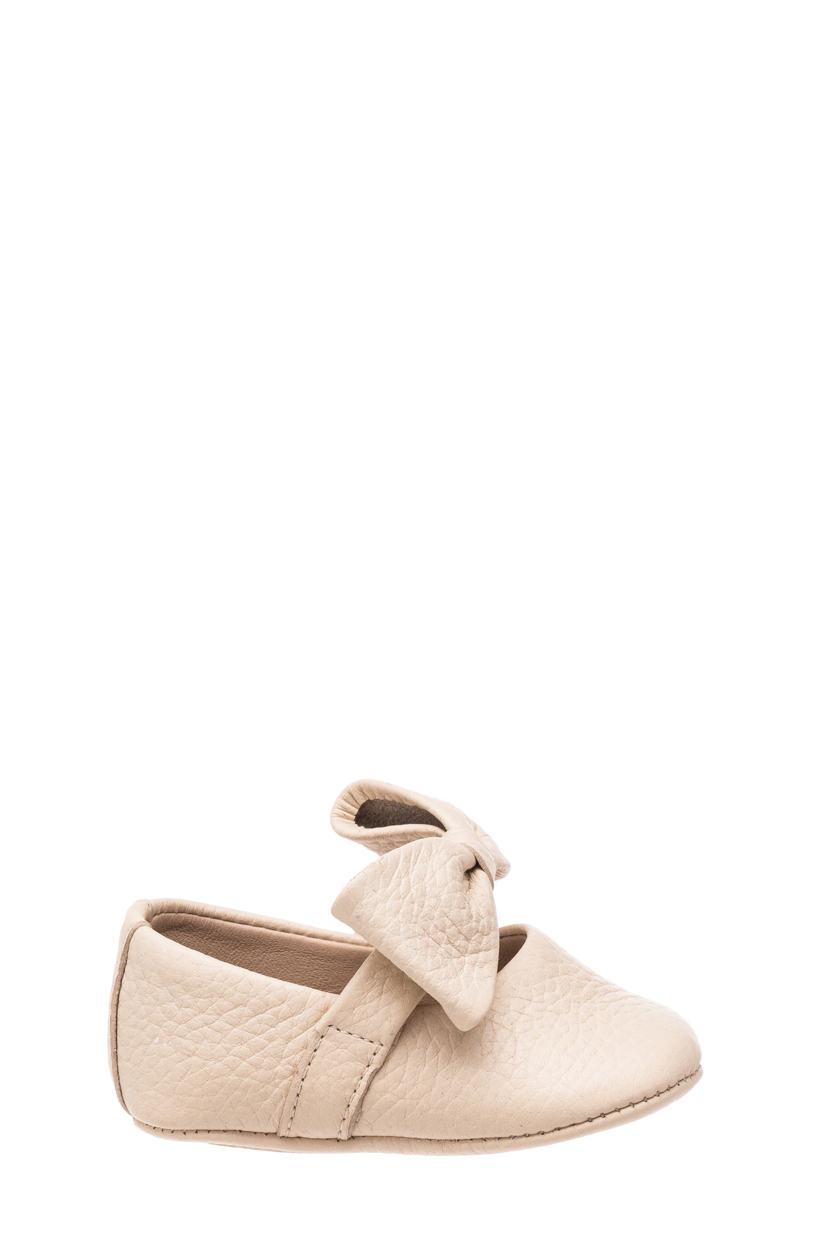 Elephantito Ballerina Crib Shoe, Alternate, color, Cream
