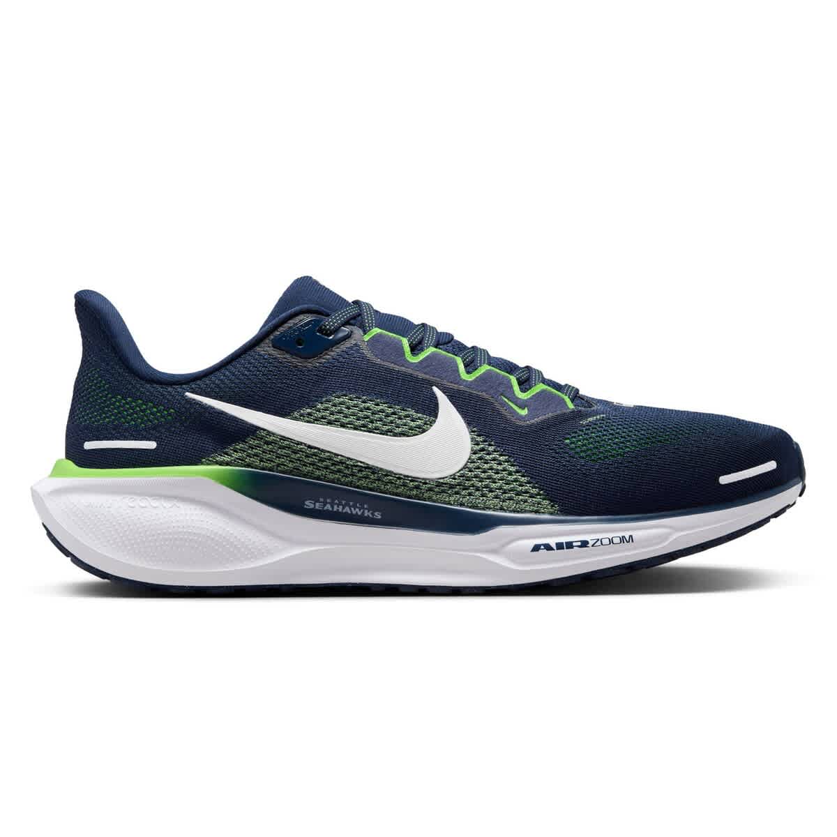 Nike Unisex Nike Navy Seattle Seahawks Zoom Pegasus 41 Running Shoes, Main, color, 