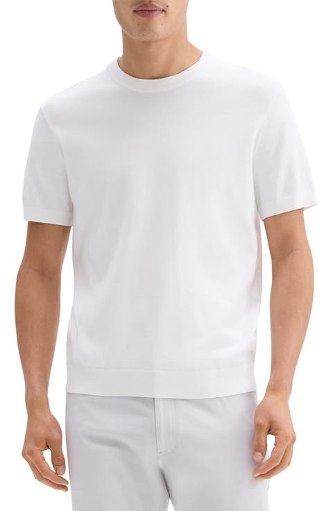 Theory｜SHORT-SLEEVED ROUND NECK T-SHIRTS (MYHLO SS TEE Theory Myhlo Slim Fit Crewneck Short Sleeve Tee - ShopStyle