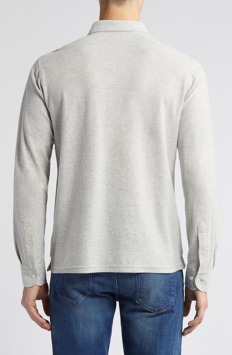 Peter Millar Crown Crafted Croxley Long Sleeve Polo, Alternate, color,