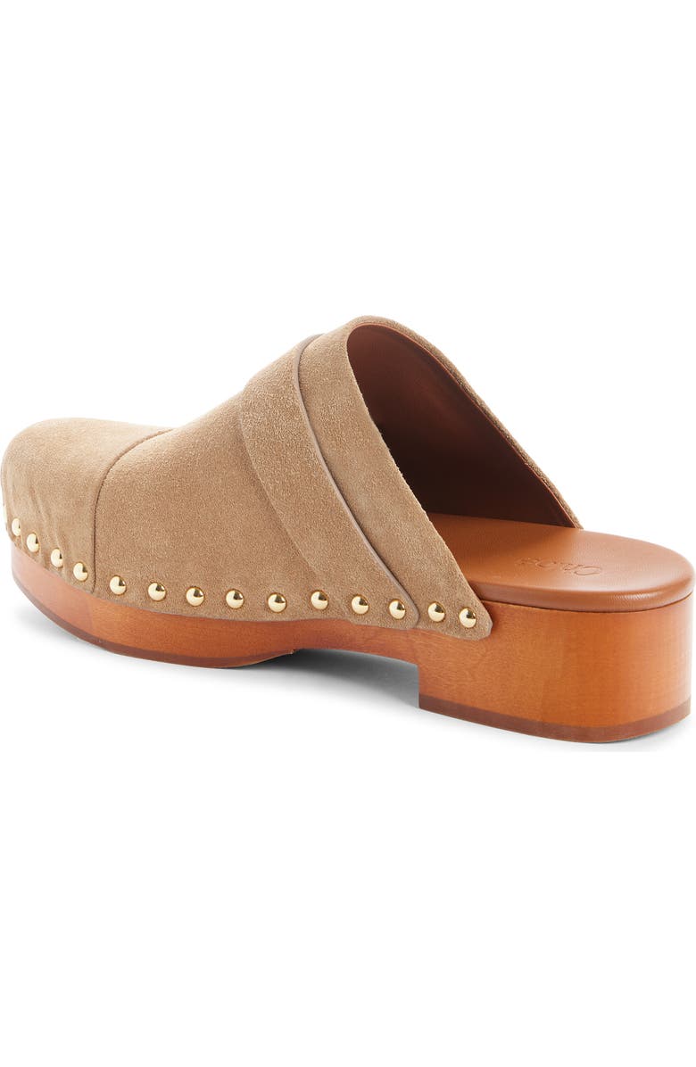 Chloé Jeannette Clog, Alternate, color, Desert Sand