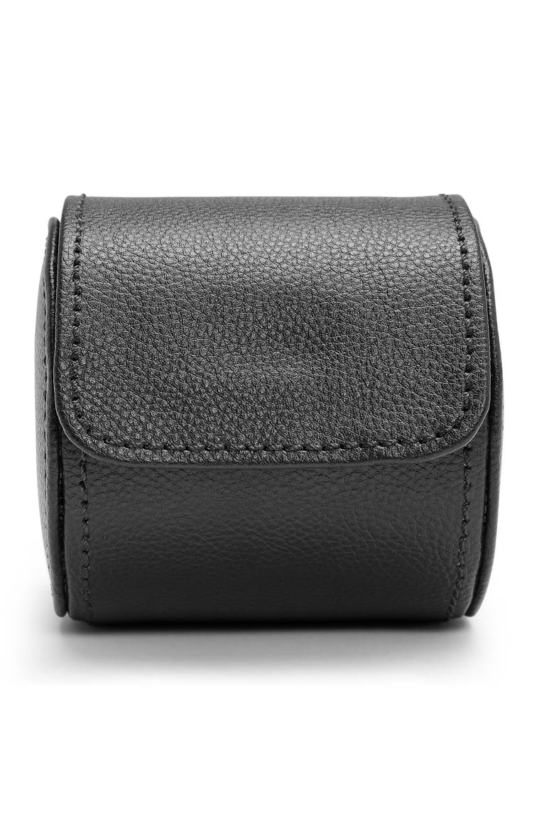 British Racing Single Watch Roll, Main, color, British Racing Black