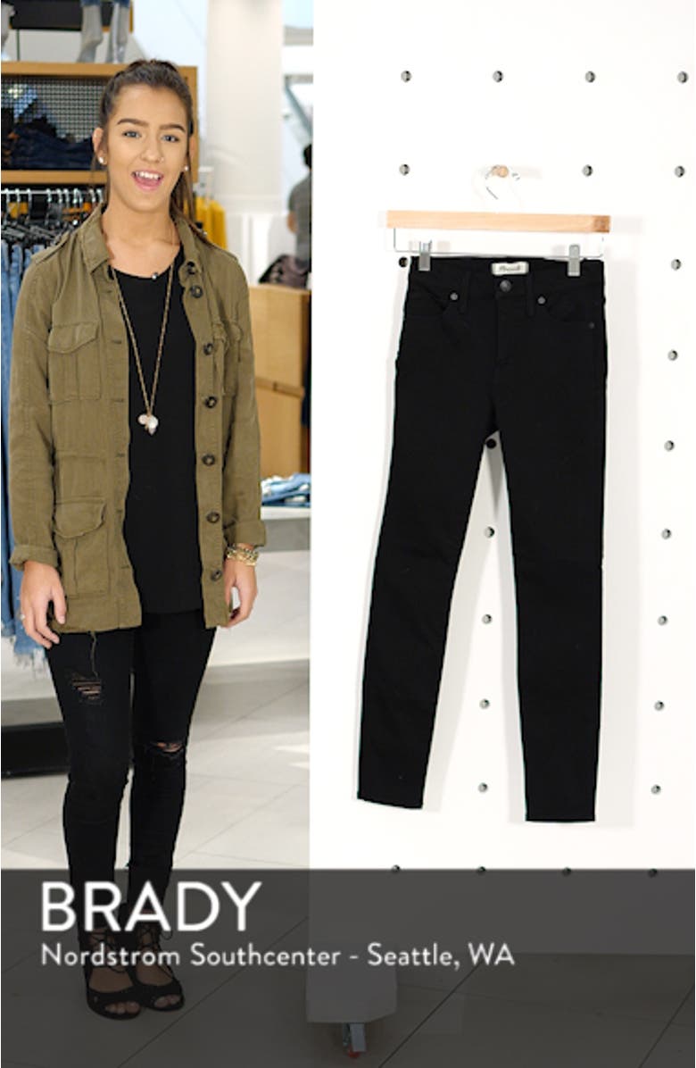 9-Inch High Waist Skinny Jeans, sales video thumbnail