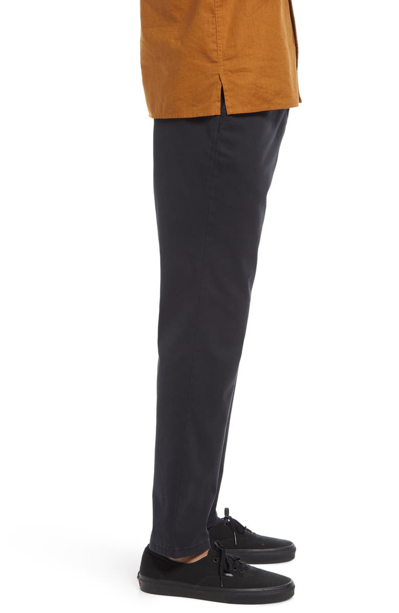 Treasure & Bond Elastic Waist Flat Front Chinos, Alternate, color,